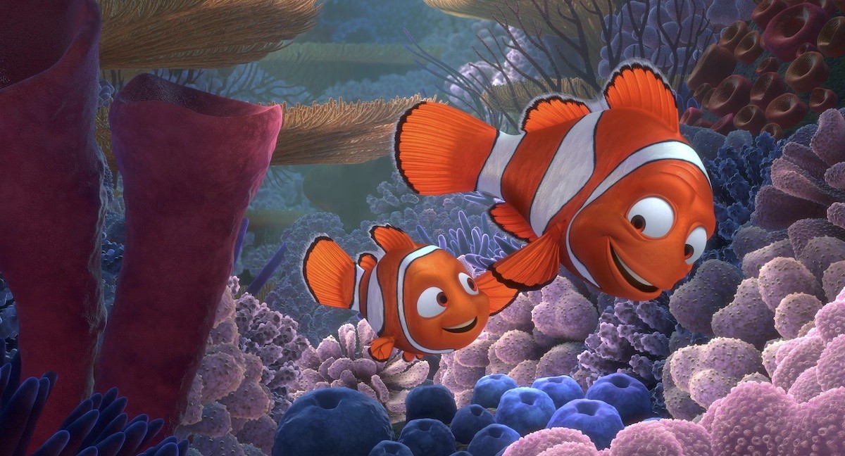 Na história, Marlin faria a transição sexual e Nemo cresceria, podendo vir a acasalar com sua mãe, que antes era seu pai (Foto: Pixar / Reprodução)