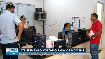 Duas unidades de Saúde de Palmas ofertam atendimentos para homens neste sábado (18)