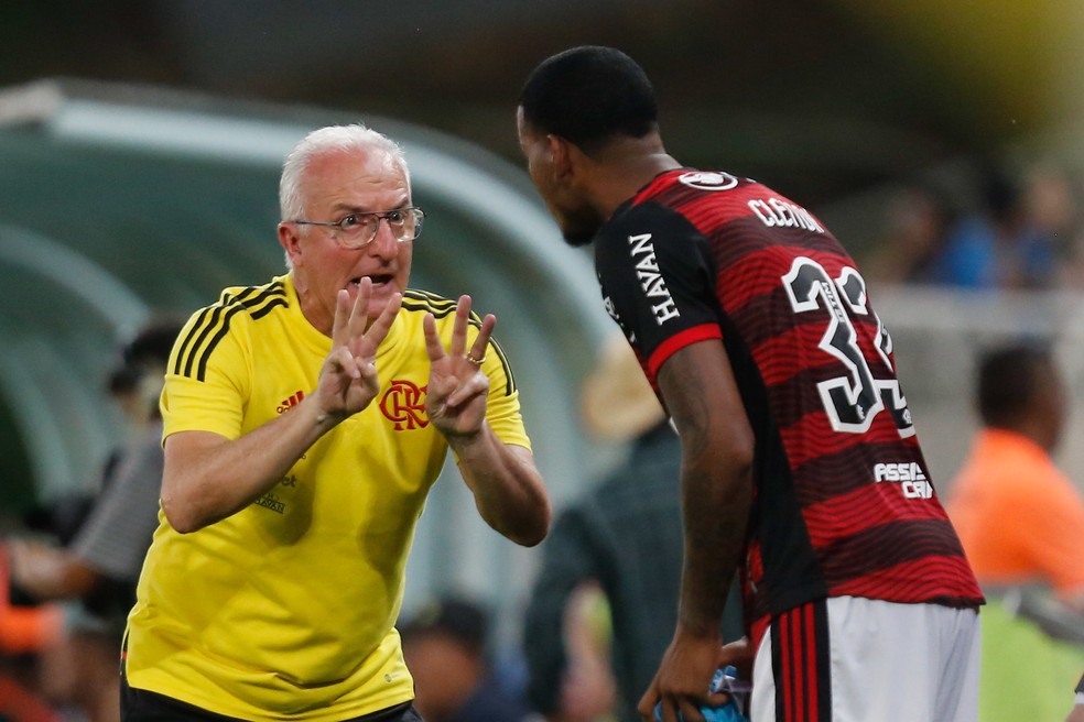 Cuiab&aacute; x Flamengo: Dorival &mdash; Foto: Gilvan de Souza/CRF