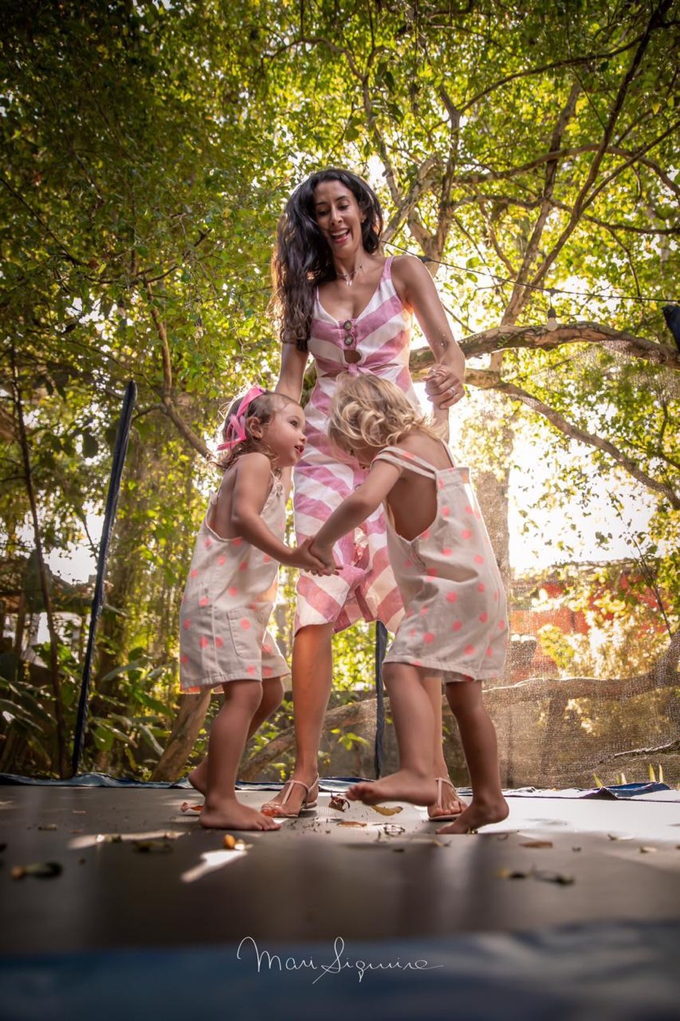 Sheilla celebra os dois anos das filhas — Foto: Mari Siqueira Fotografia