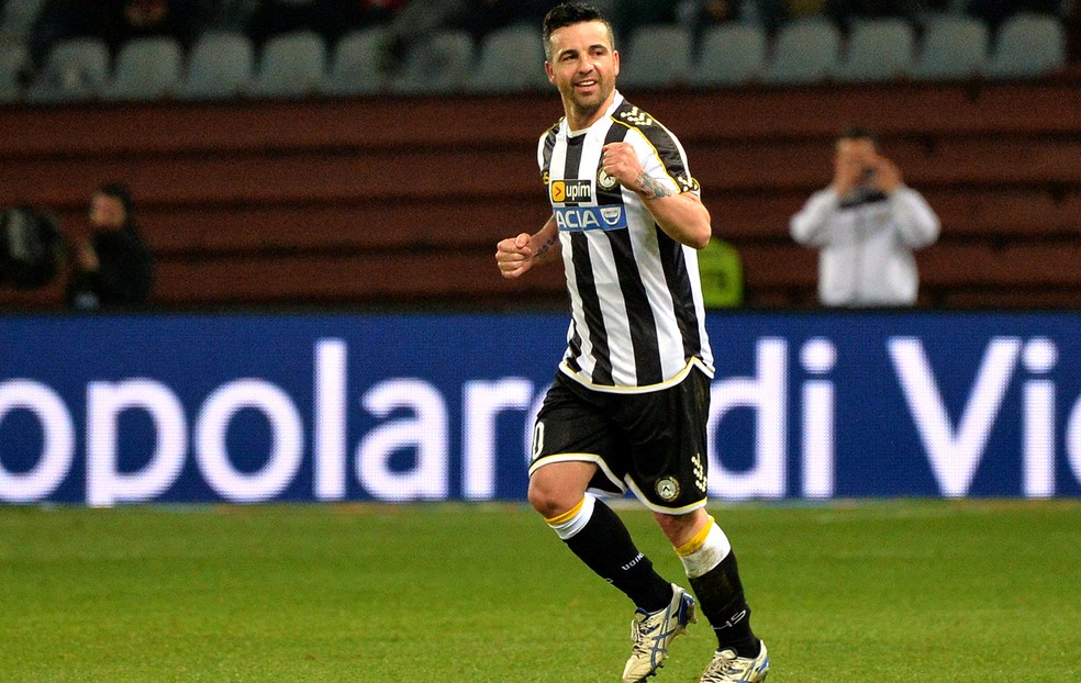 Di Natale, ex-companheiro de Willians na Udinese — Foto: AFP