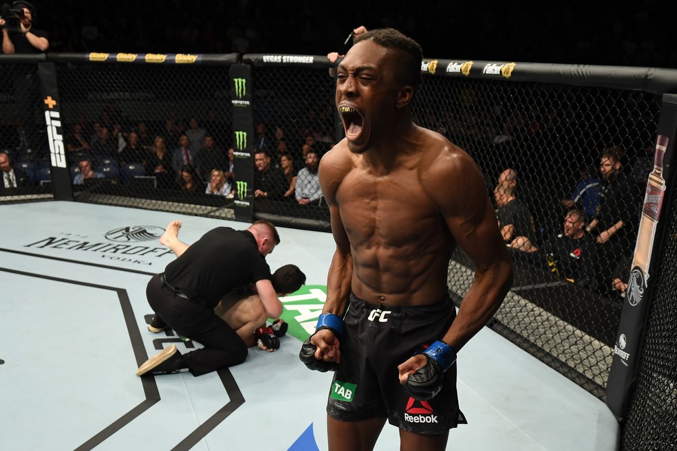 Jalin Turner nocauteou Callan Potter ainda no primeiro round na AustrÃ¡lia â?? Foto: Jeff Bottari/Zuffa LLC / Getty Images