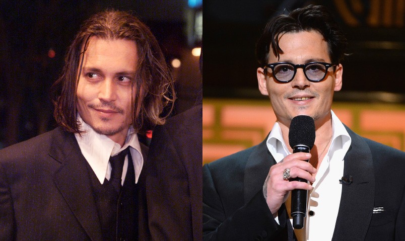 O ator tinha 38 anos durante première em 2001. E hoje, Depp possuía 51 e ainda quebra corações. (Foto: Getty Images)
