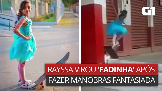 Veja o vídeo que transformou Rayssa Leal em Fadinha