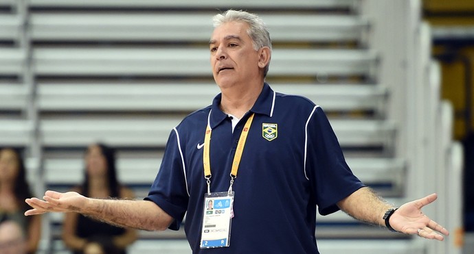 Zanon técnico Brasil basquete Pan-Americano 2015 (Foto: Gaspar Nobrega/inovafoto)