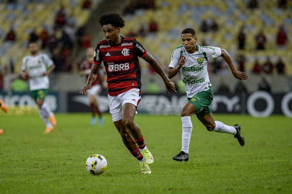 Vitinho (Flamengo x Cuiabá)  — Foto: Marcelo Cortes/Flamengo