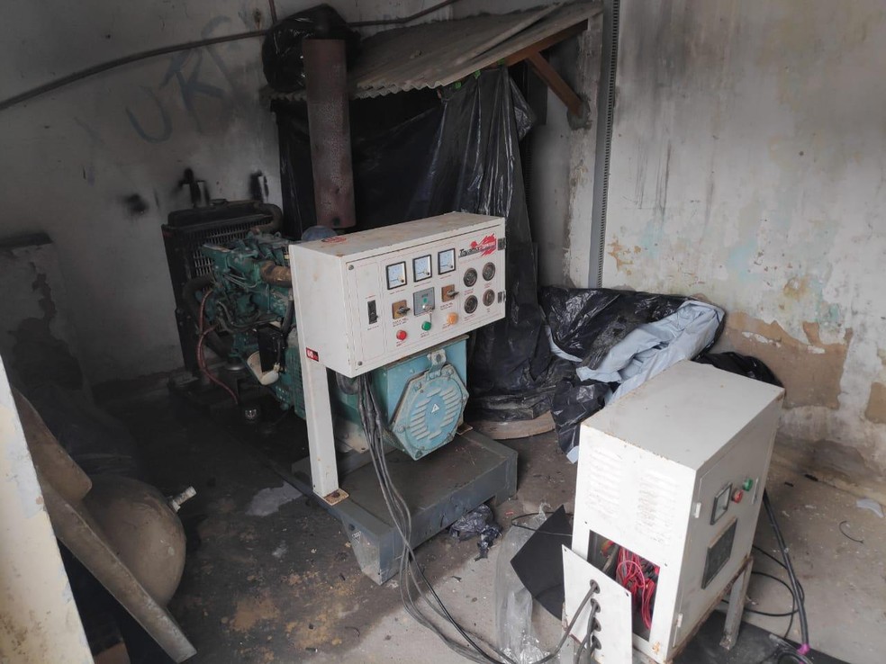 Máquinário furtado da Casal já havia sido revendido em Alagoas — Foto: Divulgação/Polícia Civil