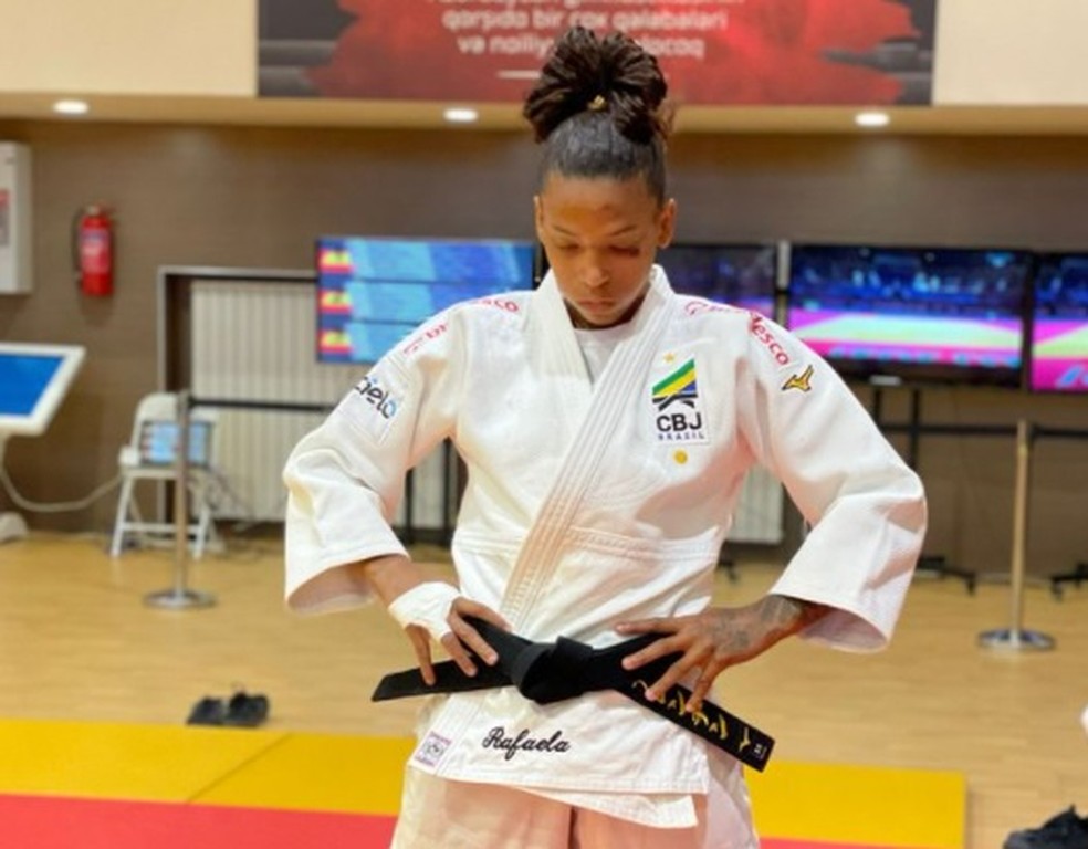 Rafaela Silva será cabeça de chave e terá ótima oportunidade para subir no ranking — Foto: Divulgação/CBJ
