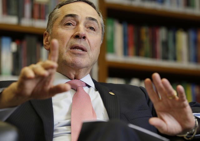 Ministro do STF Luis Barroso chama a toda sociedade para participar da audiência pública — Foto: Cristiano Mariz/O Globo - 19/8/2021