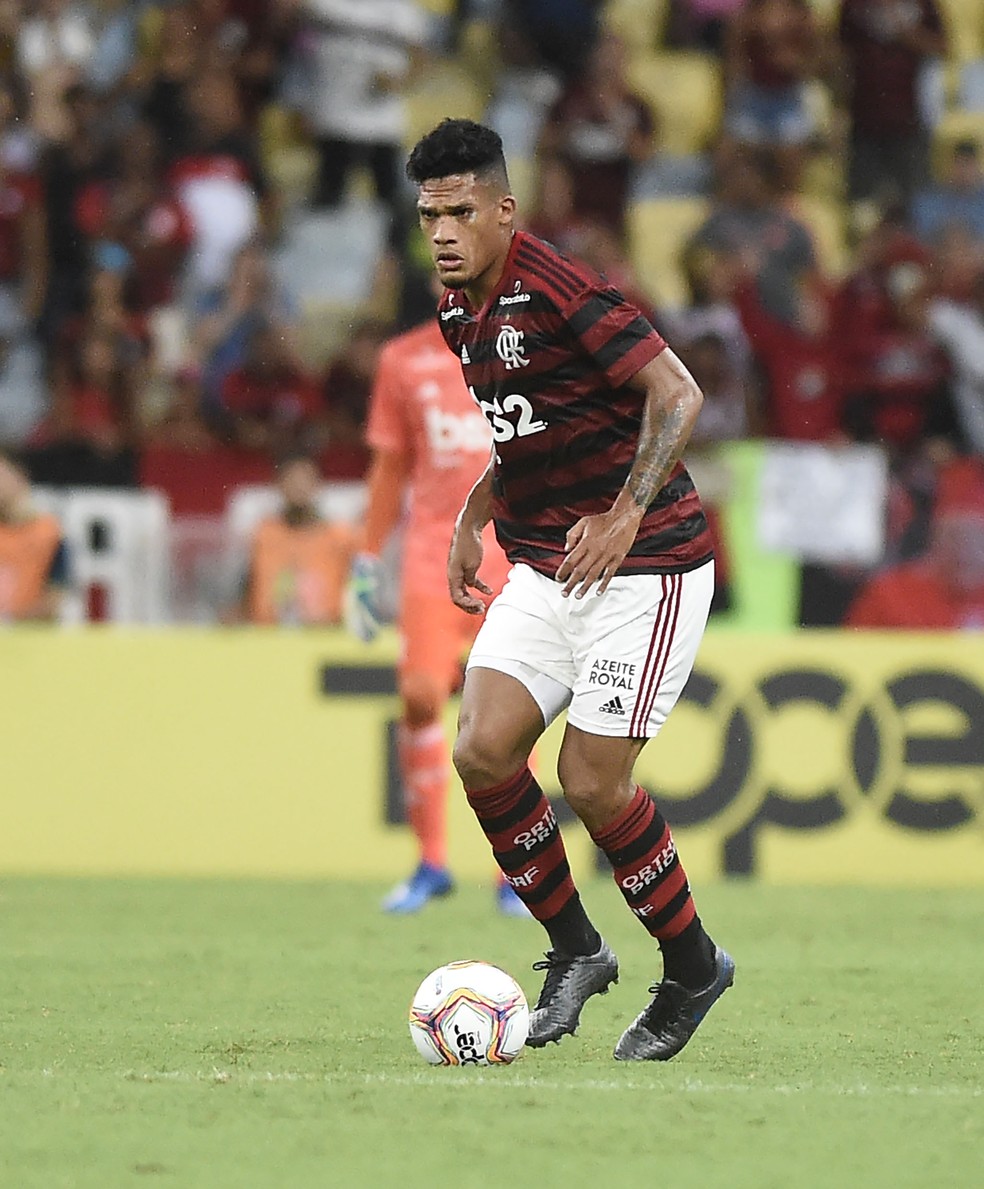 Rafael Santos, do Flamengo — Foto: André Durão