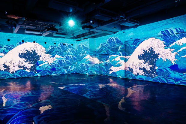 Japan House recebe exposição imersiva pela arte japonesa (Foto: Marina Melchers/Divulgação)