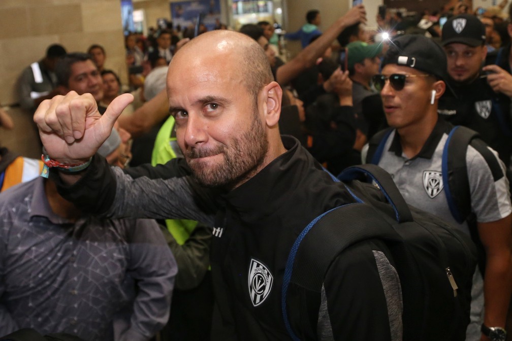 Miguel Ángel Ramírez é nome aprovado no São Paulo, mas tem acerto verbal com o Internacional — Foto: Cristina Vega Rhor / AFP