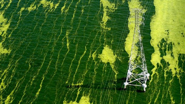 Lago de Maracaibo sofre com poluição (Foto: Getty Images via BBC)