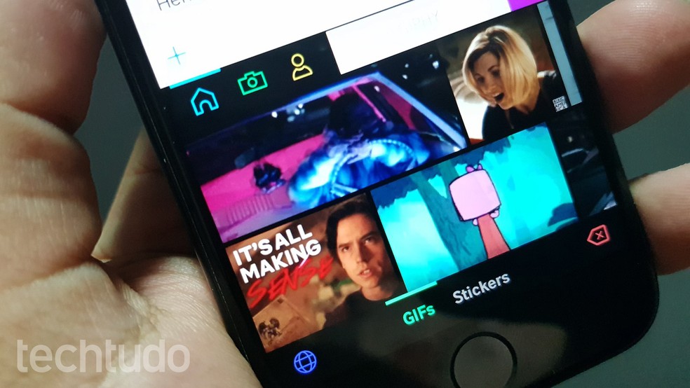 App Para Fazer Montagem De Videos Iphone Como Fazer Gif Ou Figurinhas Stickers No Iphone Com O App Giphy Produtividade Techtudo