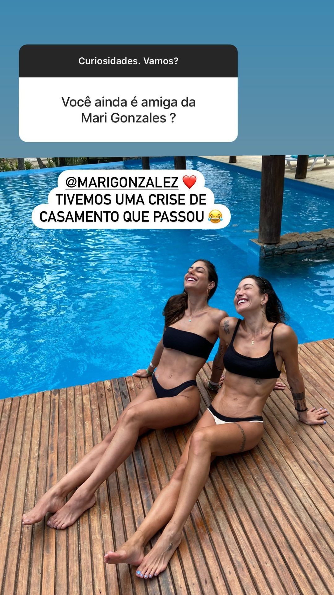 Gabriela Pugliesi fala de amizade com Mari Gonzalez (Foto: Reprodução/Instagram)