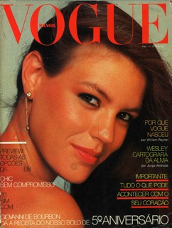 Maio 1980: Viviane Vasconcelos fotografada por Luís Trípoli
