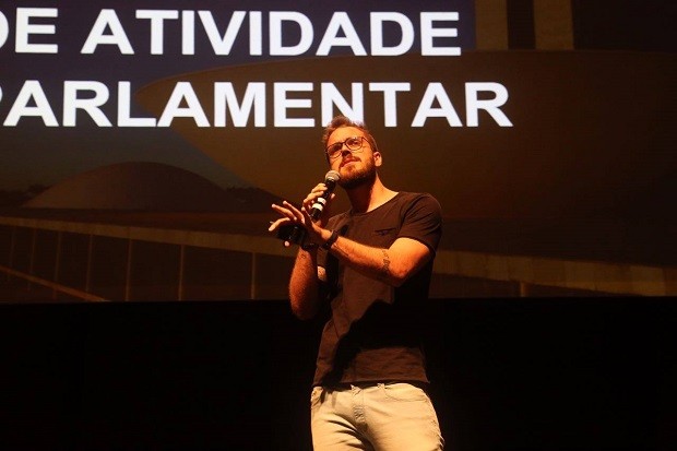 Pedro Vilanova no Wired Festival (Foto: Gianne Carvalho)