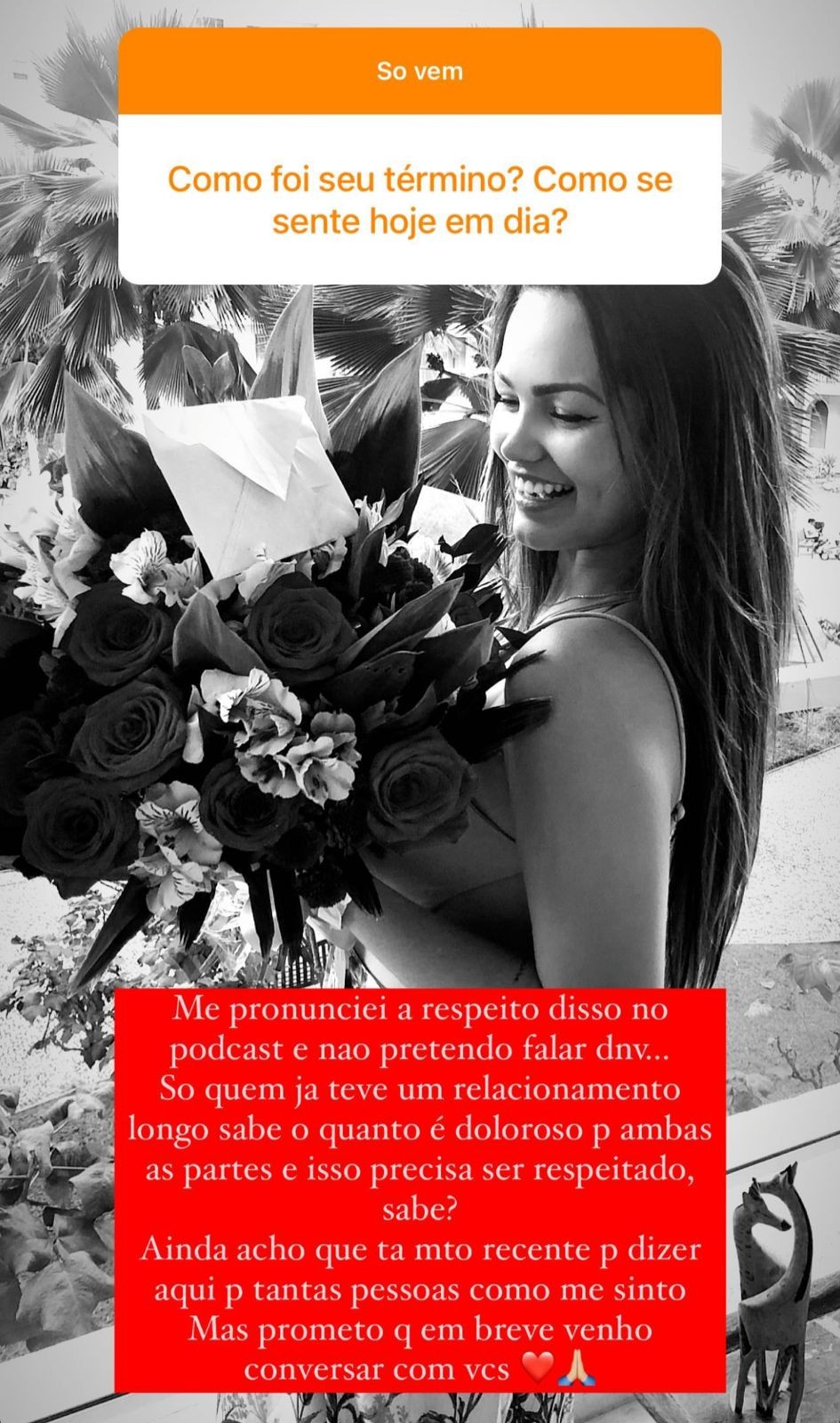 Suzanna Freitas fala sobre fim do namoro com Gabriel Simões (Foto: Reprodução/Instagram)
