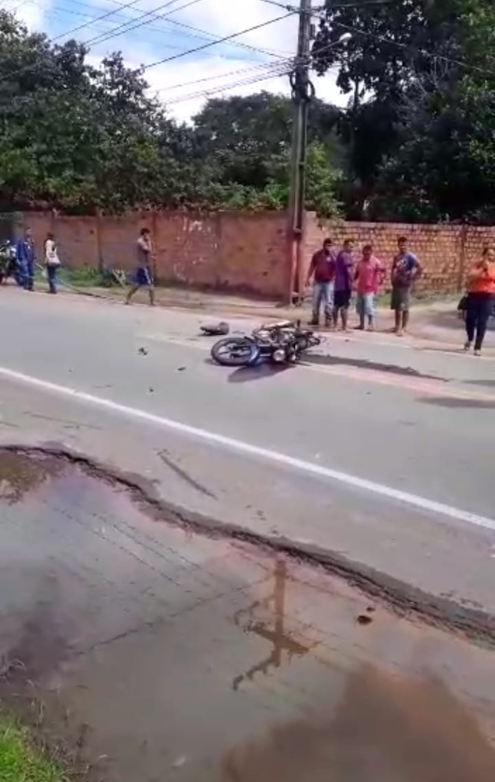 Dois atropelamentos de motociclistas são registrados na Grande São Luís em 24h — Foto: Reprodução/TV Mirante