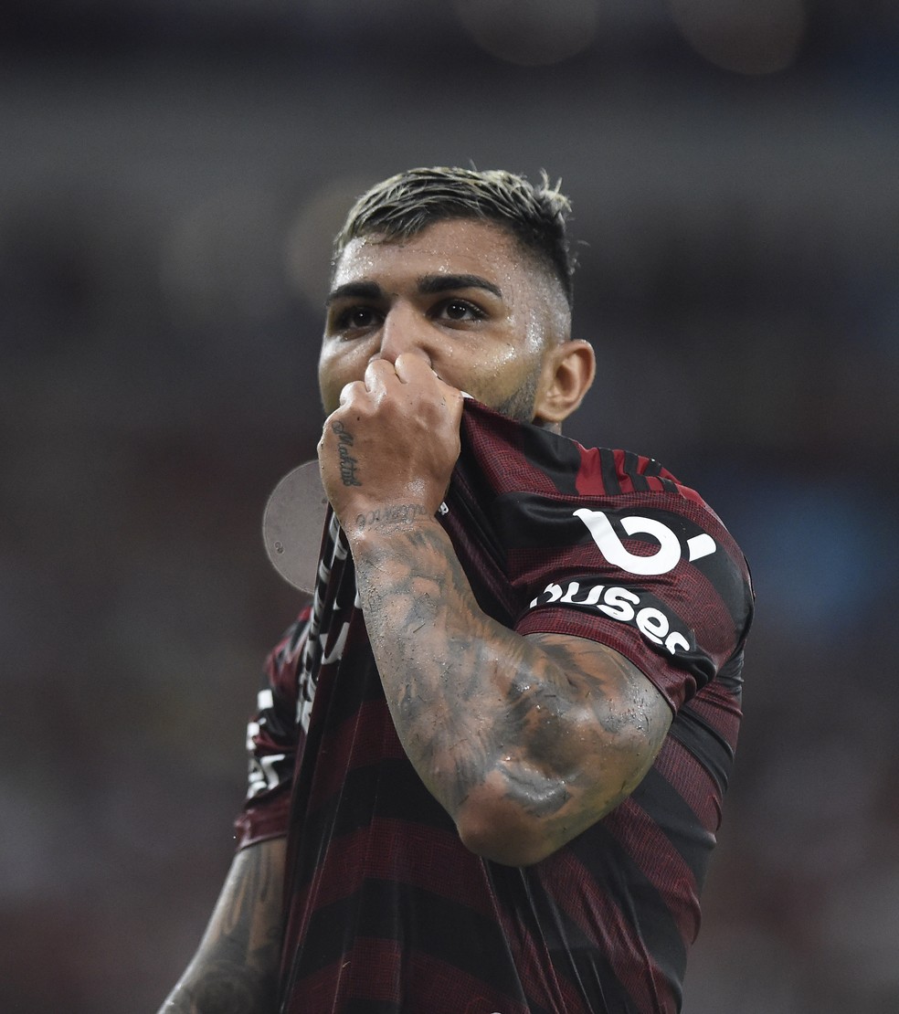 Gabigol, Flamengo x Avaí — Foto: André Durão
