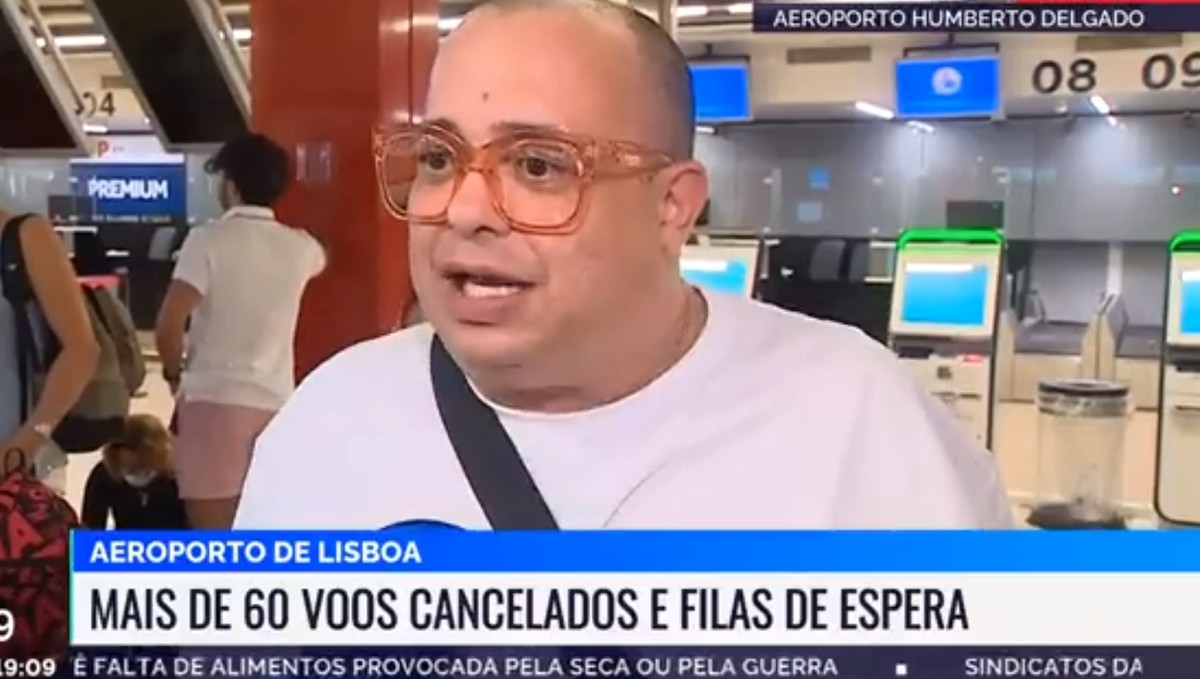 El humorista brasileño se vuelve viral tras una entrevista en el aeropuerto de Lisboa: «La misma ropa interior dura 6 días» |  Mundo