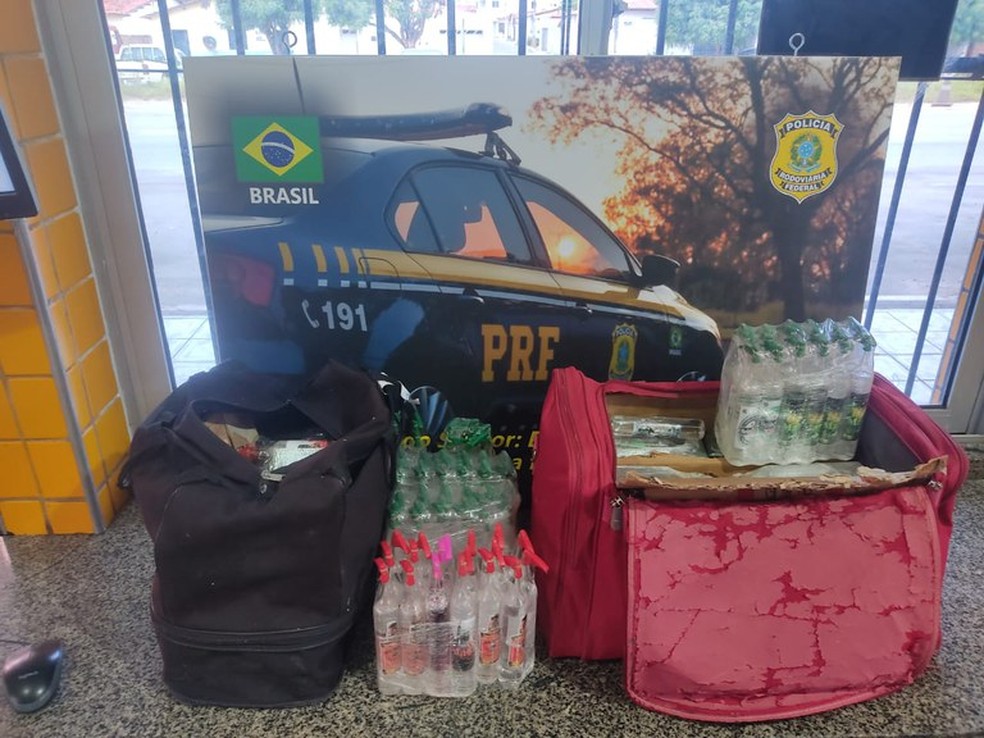 PRF apreende drogas avaliadas em R$ 4 milhões em três apreensões diferentes no Ceará — Foto: PRE/Divulgação 