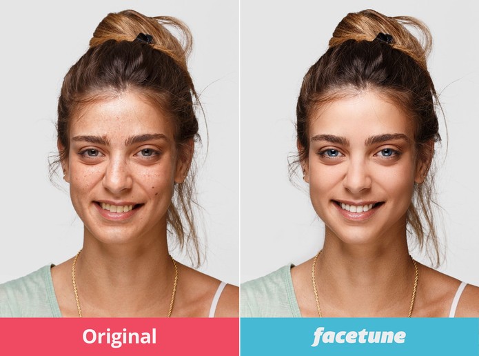 FaceTune: app para Android e iOS promete corrigir suas selfies (Foto: Divulgação/FaceTune)