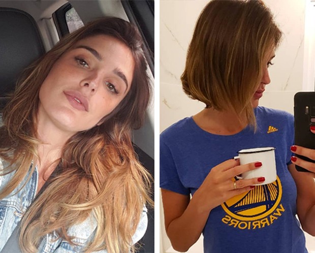 Antes e depois de Rafa Brites (Foto: Reprodução/Instagram)