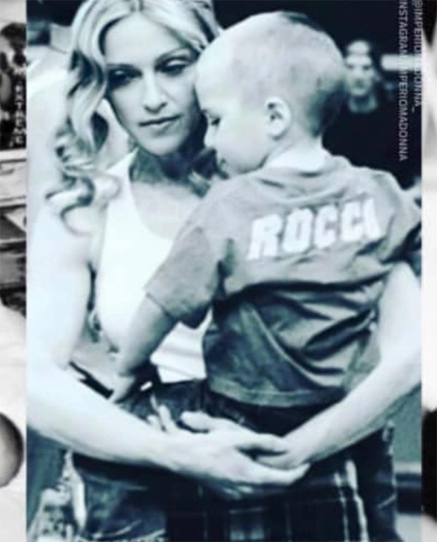 Madonna celebra o aniversário de 21 anos do filho, Rocco (Foto: Reprodução / Instagram)