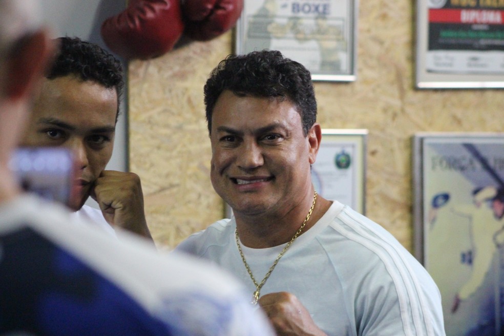 Acelino "Popó" Freitas, ex-pugilista — Foto: Pablo Cavalcante