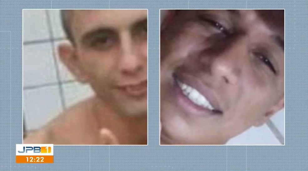 Romário Pereira da Silva e Caique Jordan Almeida Formiga, vítimas de duplo homicídio em Campina Grande — Foto: Reprodução/TV Cabo Branco