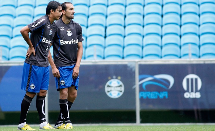 Grêmio planeja dupla de ataque em 2015 com Barcos e Moreno