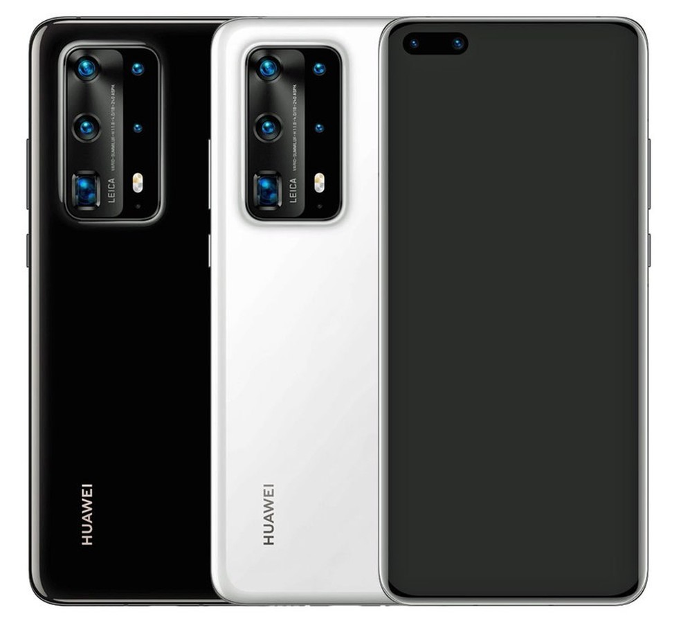 Huawei P40 tem sensor principal de 52 megapixels — Foto: Reprodução/@evleaks