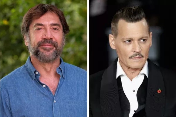 Os atores Javier Bardem e Johnny Depp (Foto: Getty Images)
