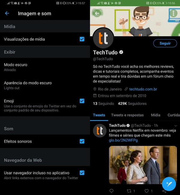 Modo Escuro Veja 15 Aplicativos Que Ja Entraram Na Moda Do Dark Mode Temas Techtudo