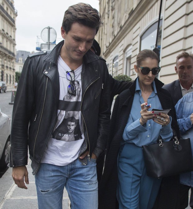 Pepe Munoz e Céline Dion (Foto: The Grosby Group)