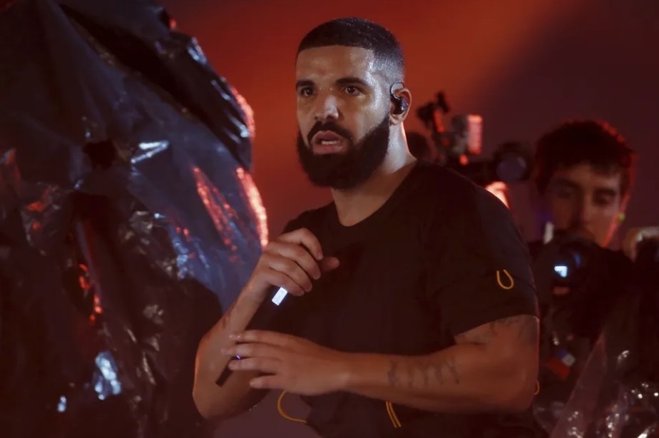 Drake no show do Rock In Rio em 2019