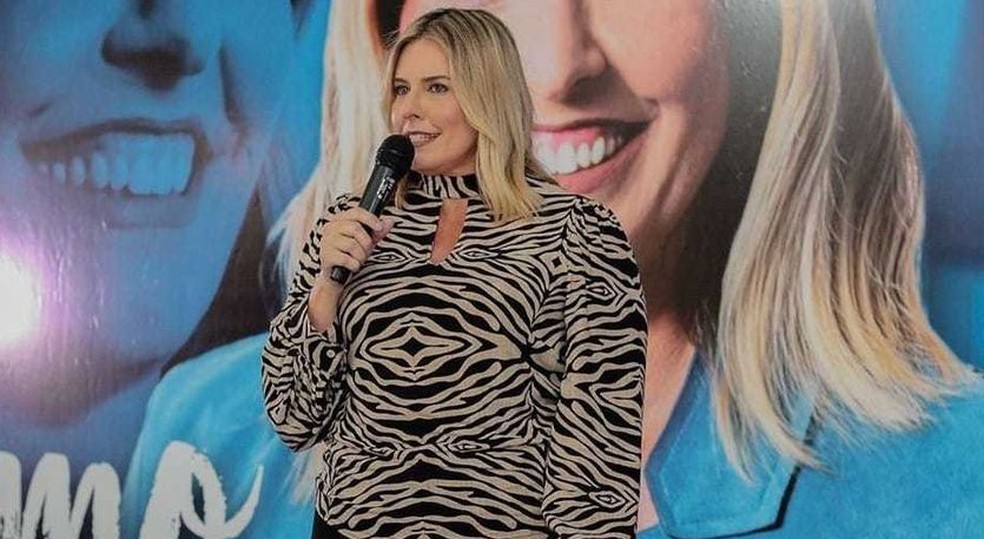 Solange Freitas (PSDB) é candidata a prefeita em São Vicente, SP — Foto: Reprodução/Facebook