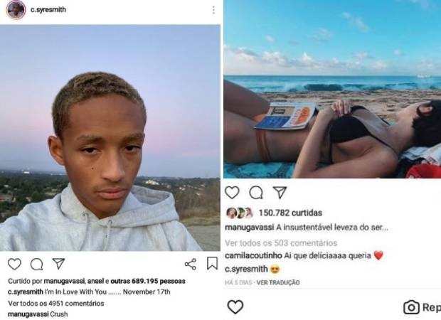 Jaden Smith Reposta V Deo De Manu Gavassi Curtindo Seu Novo Single E