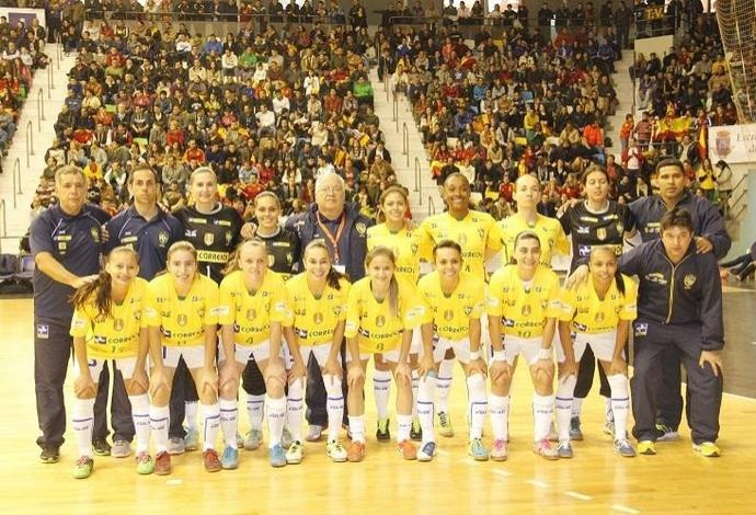 Seleção brasileira futsal feminino (Foto: Reprodução Facebook)