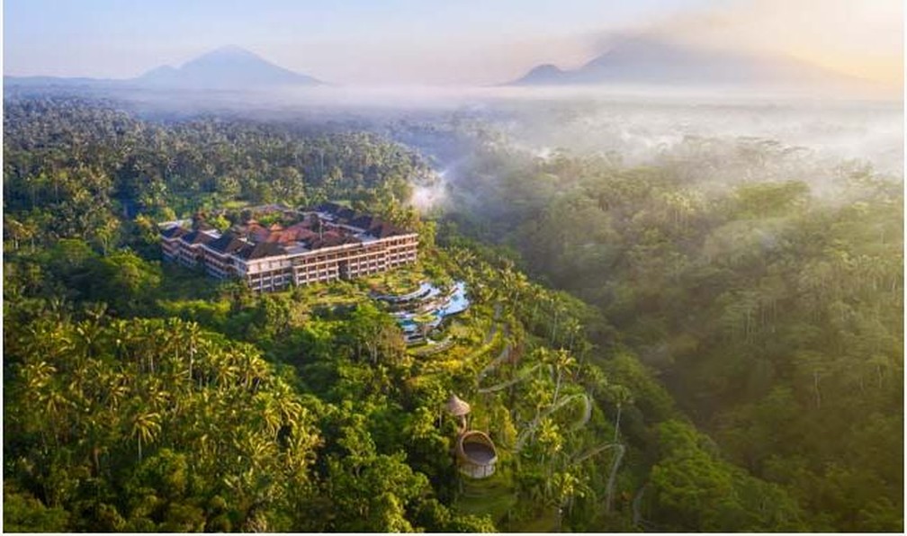 Padma Resort Ubud, em Payangan, Indonésia. — Foto: Reprodução