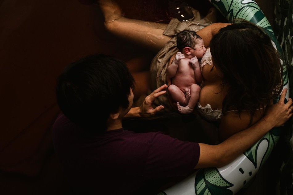 Foto premiada pelo concurso Birth Becomes Her  (Foto: Toni Nichole Photos)