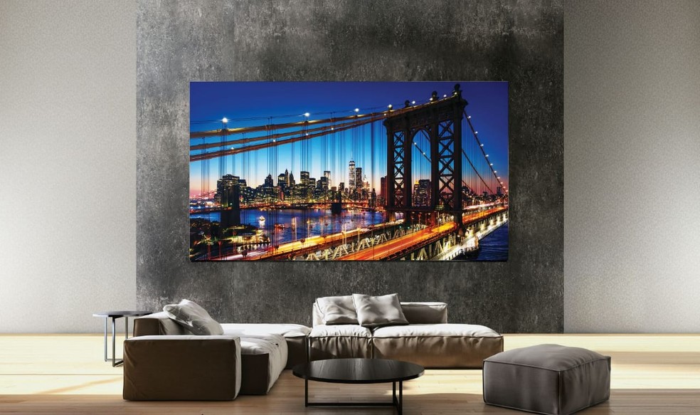 Nova linha 8K é anunciada pela Samsung na CES — Foto: Divulgação/Samsung