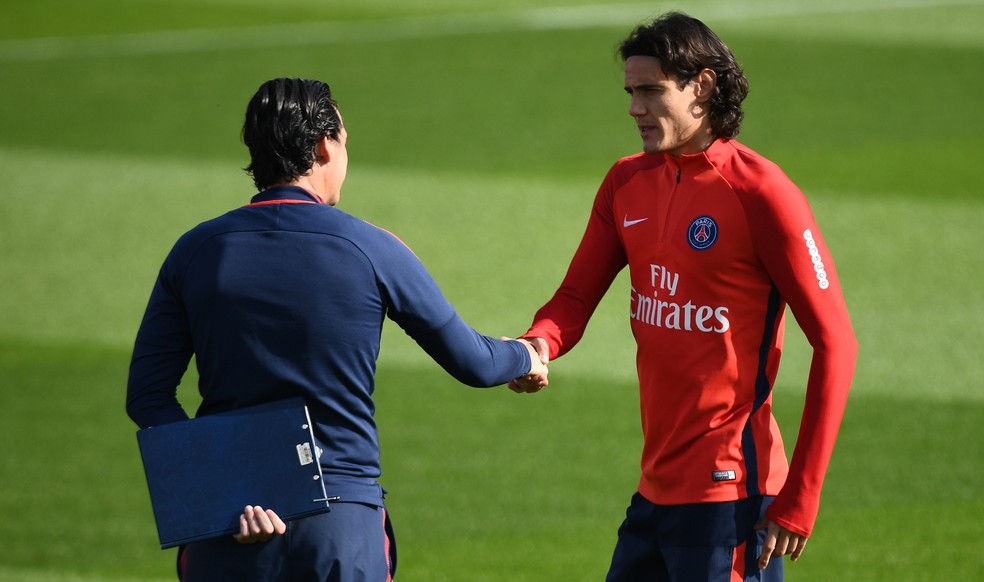 Cavani tinha a prioridade nas cobranças na última temporada (Foto: AFP)