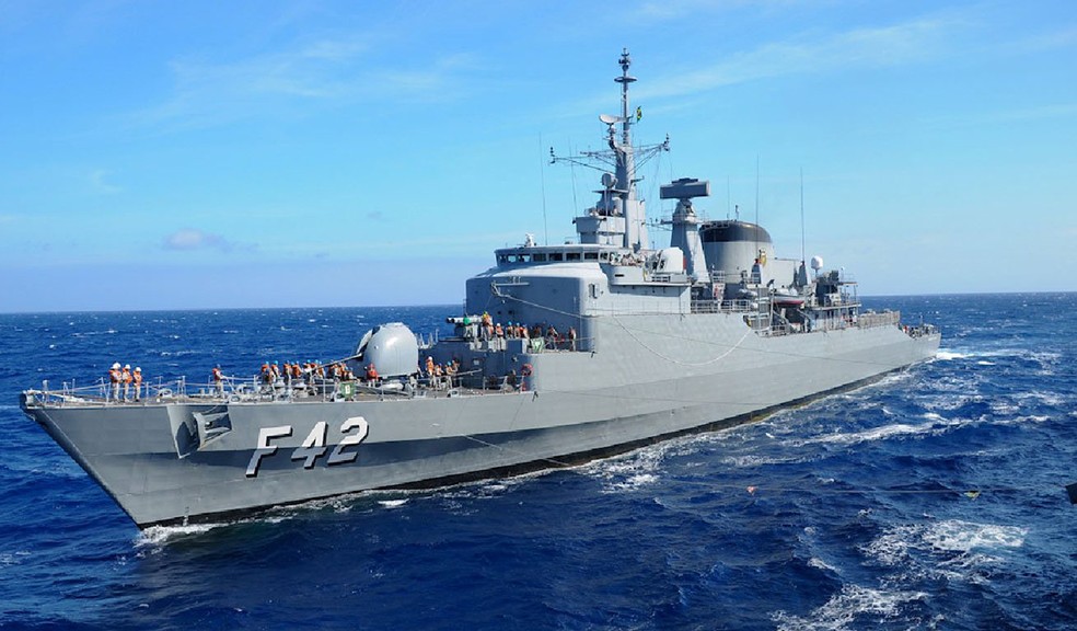 Fragata Constituicao Da Marinha Do Brasil E Aberta A Visitacao Em Cadebelo Na Paraiba Paraiba G1