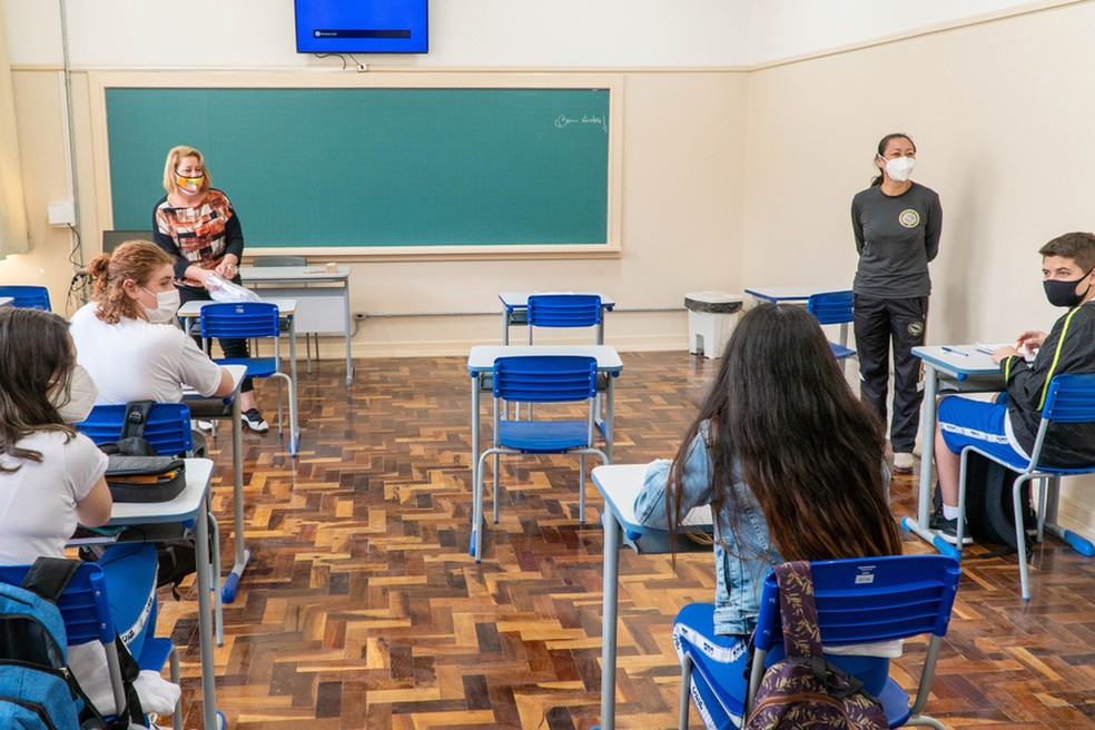 Secretaria de Educação do Paraná publicou edital de PSS com vagas para professores e pedagogos temporários — Foto: Renato Prospero/Divulgação/Seed