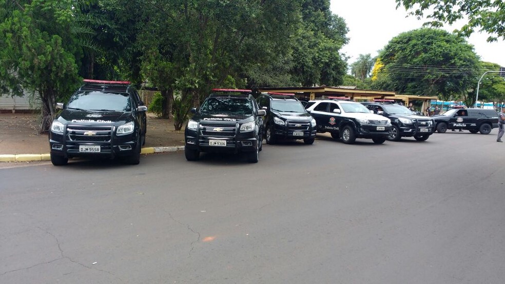 Segunda fase da Operação Judas Iscariotes foi deflagrada em Rosana (Foto: Polícia Civil/Cedida)