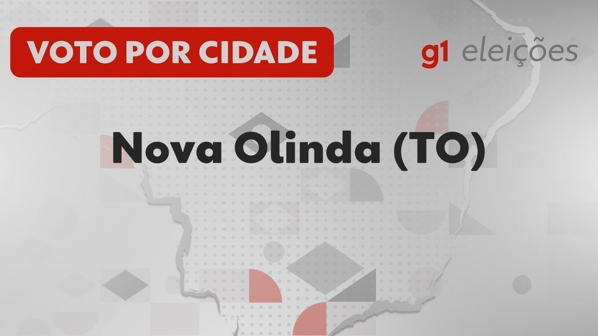 Eleições em Nova Olinda (TO) Veja como foi a votação no 1º turno