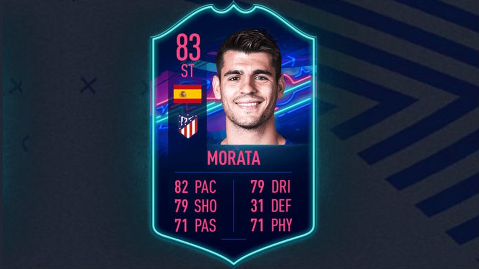 Melhores Cartas Fique de Olho do FIFA 19: Alvaro Morata — Foto: Divulgação / EA