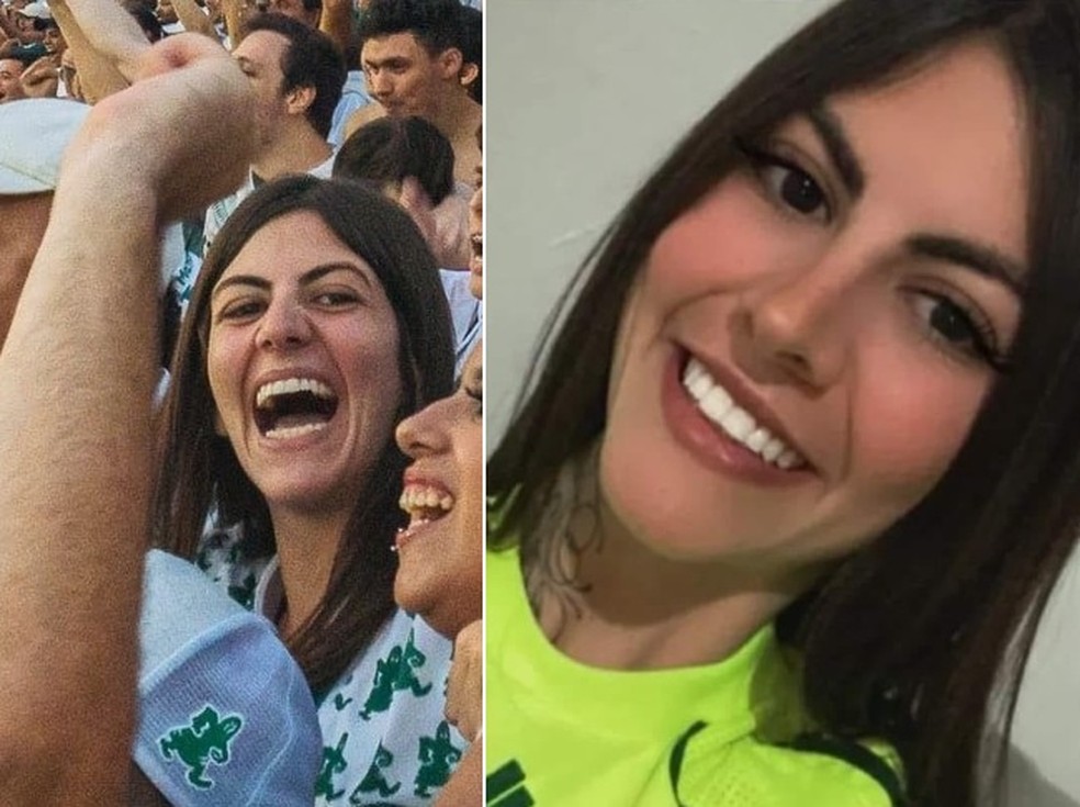 Gabriela Anelli, de 23 anos, era torcedora do Palmeiras — Foto: Reprodução/Redes sociais